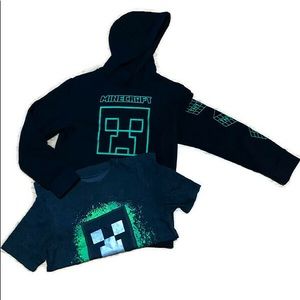 Minecraft Hoodie& T-Shirt Bundle